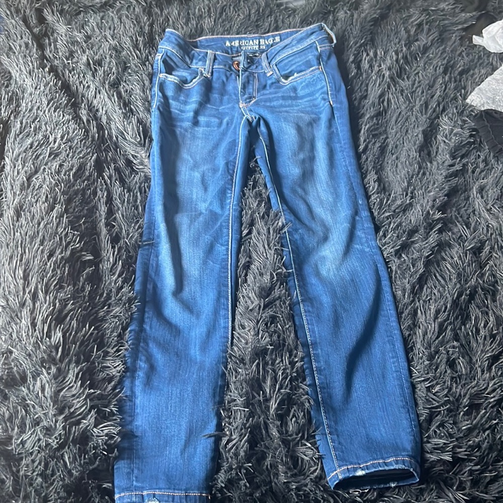 Long stretchy jeans from American Eagle